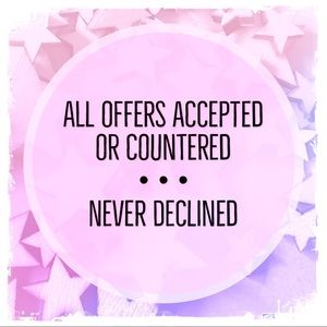 Make me an offer on any items in my closet!